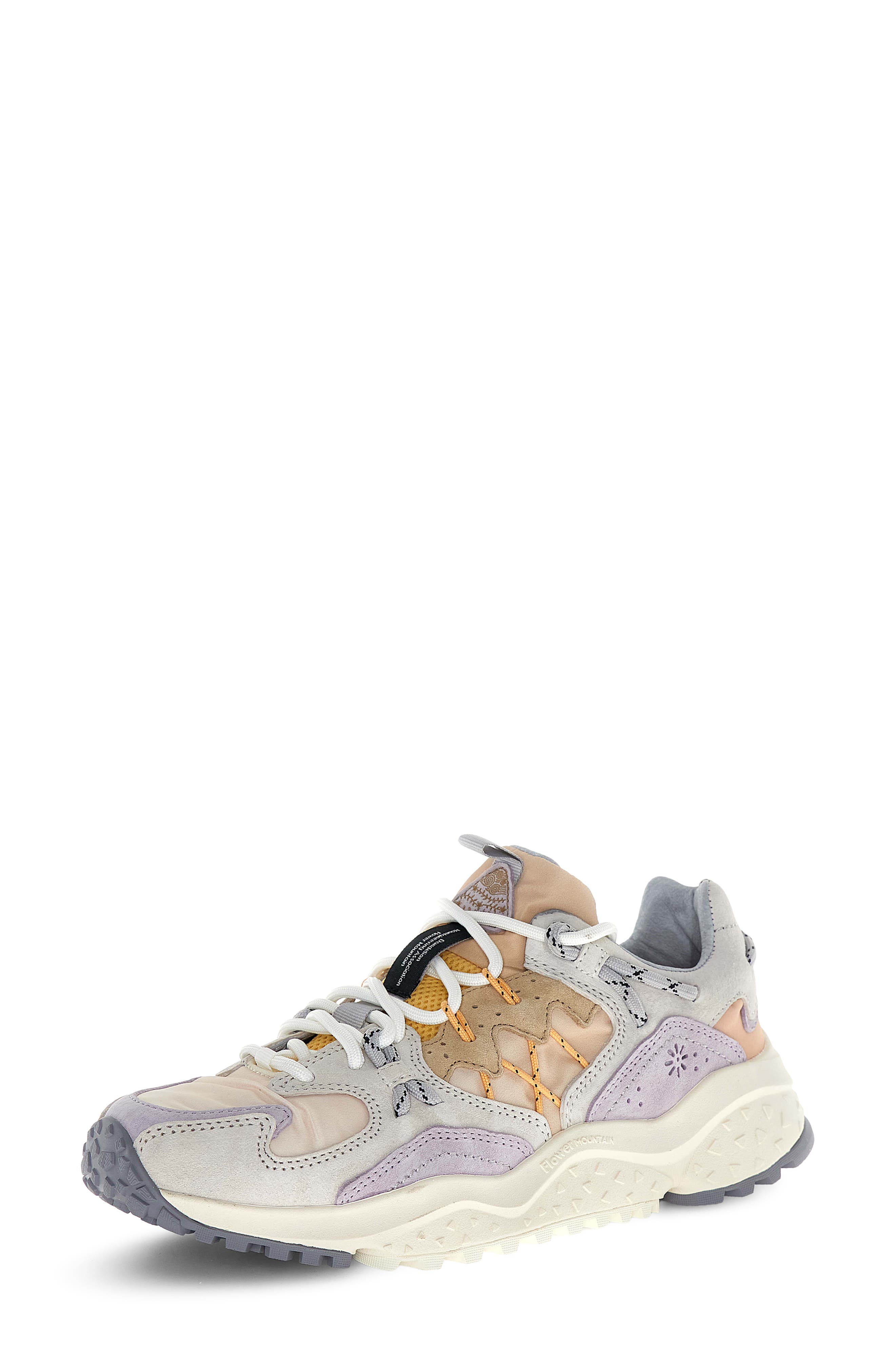 Flower MOUNTAIN Yamabushi Sneaker, Main, color, Off White
