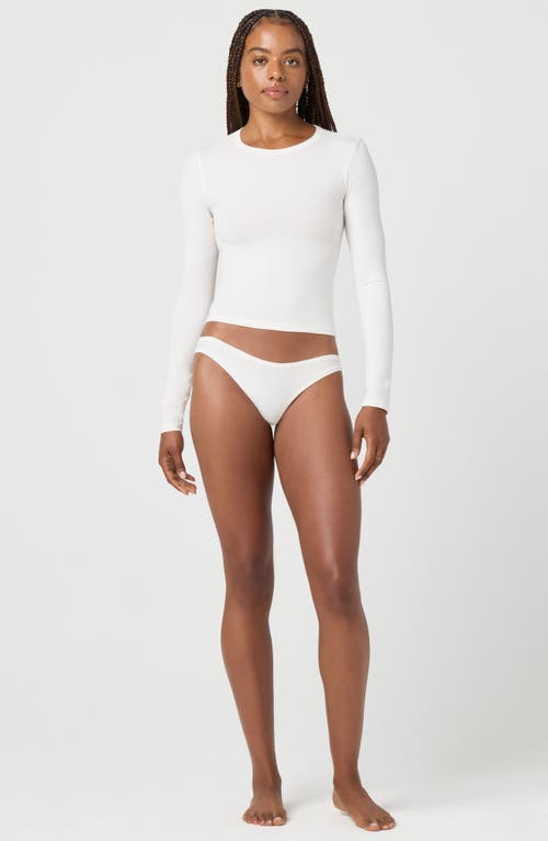 Florence By Mills Crop Top In White