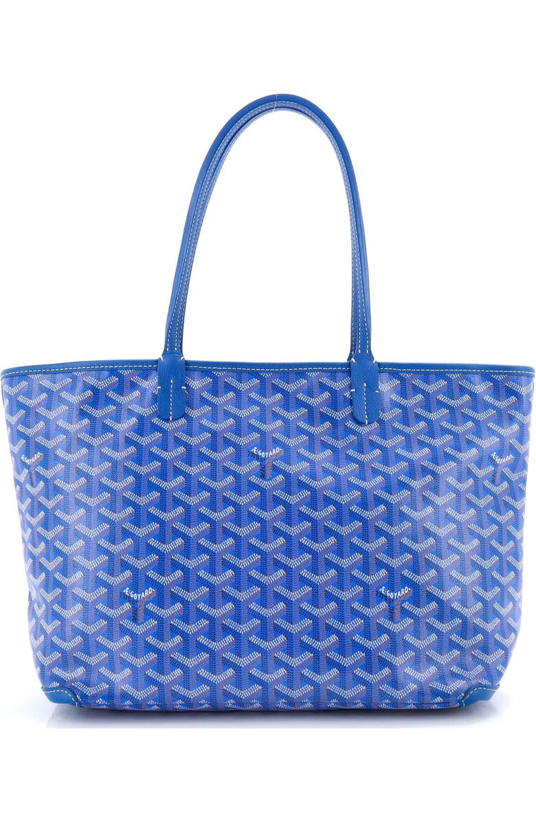 Pre-Owned Goyard Artois Tote Coated Canvas PM, Main, color, Blue