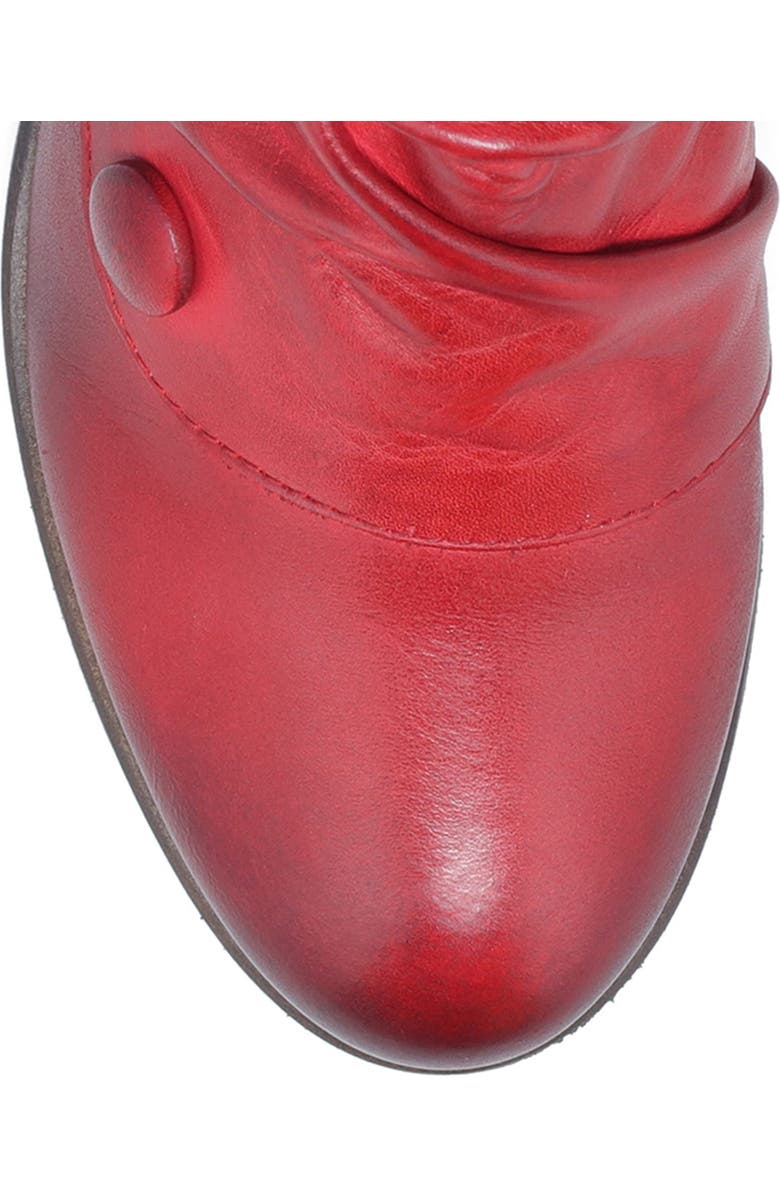 Miz Mooz Maxy Wedge Bootie, Alternate, color, Red