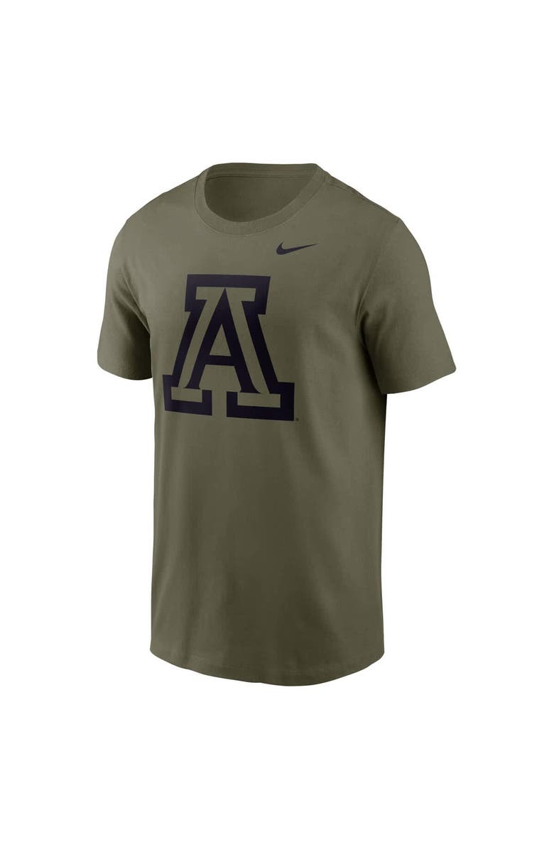 Nike Men's Nike Olive Arizona Wildcats Primetime Logo Performance T-Shirt, Alternate, color, Olive