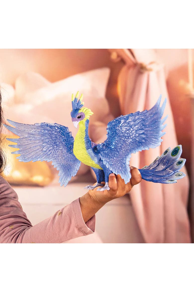 Bayala Magical Peacock 11 Inch Bird Figurine, Alternate, color, Multicolored