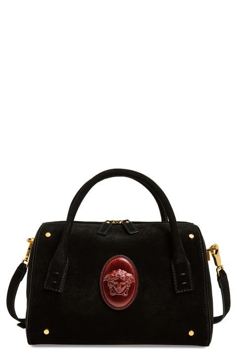 Medium Boston Satchel Crossbody Bag