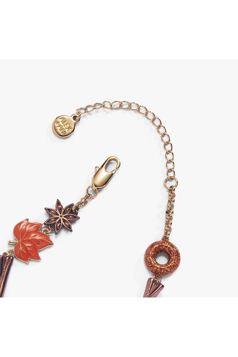 Apple Cider & Spices In-Line Bracelet, Alternate, color, Gold