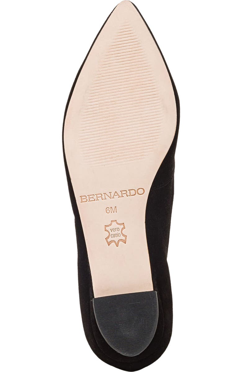 Bernardo Footwear Fritz Pointed Toe Flat, Alternate, color,