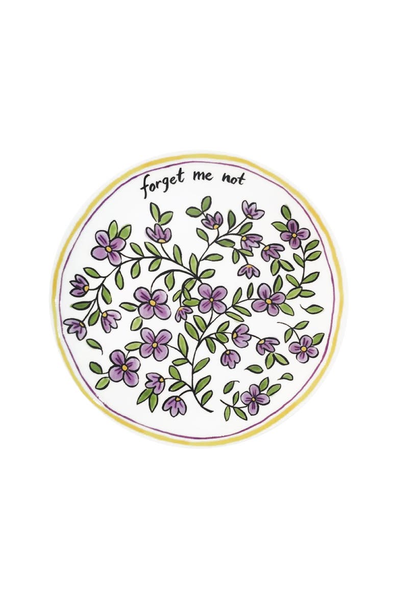 Heritage Forget Me Not Salad Plate, Main, color, Multi
