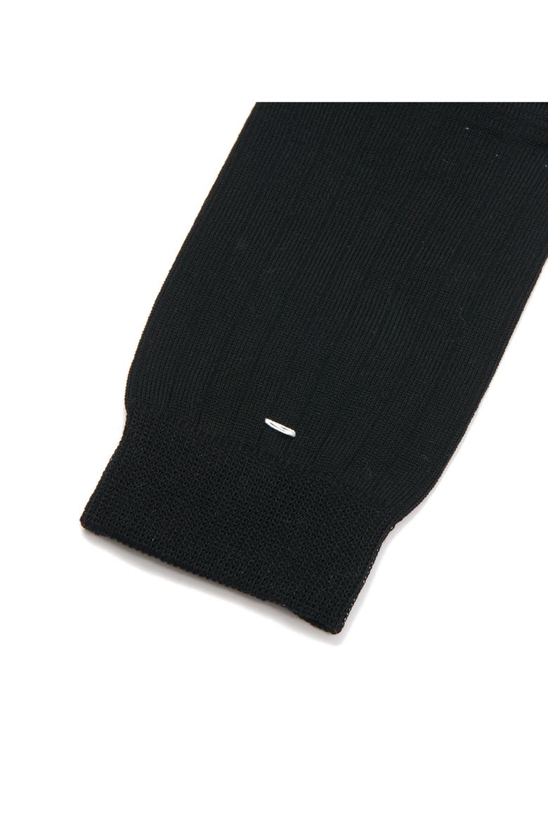 Maison Margiela Tabi Socks, Alternate, color, Black