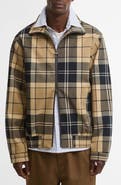 Barbour Tartan Showerproof Blouson Jacket