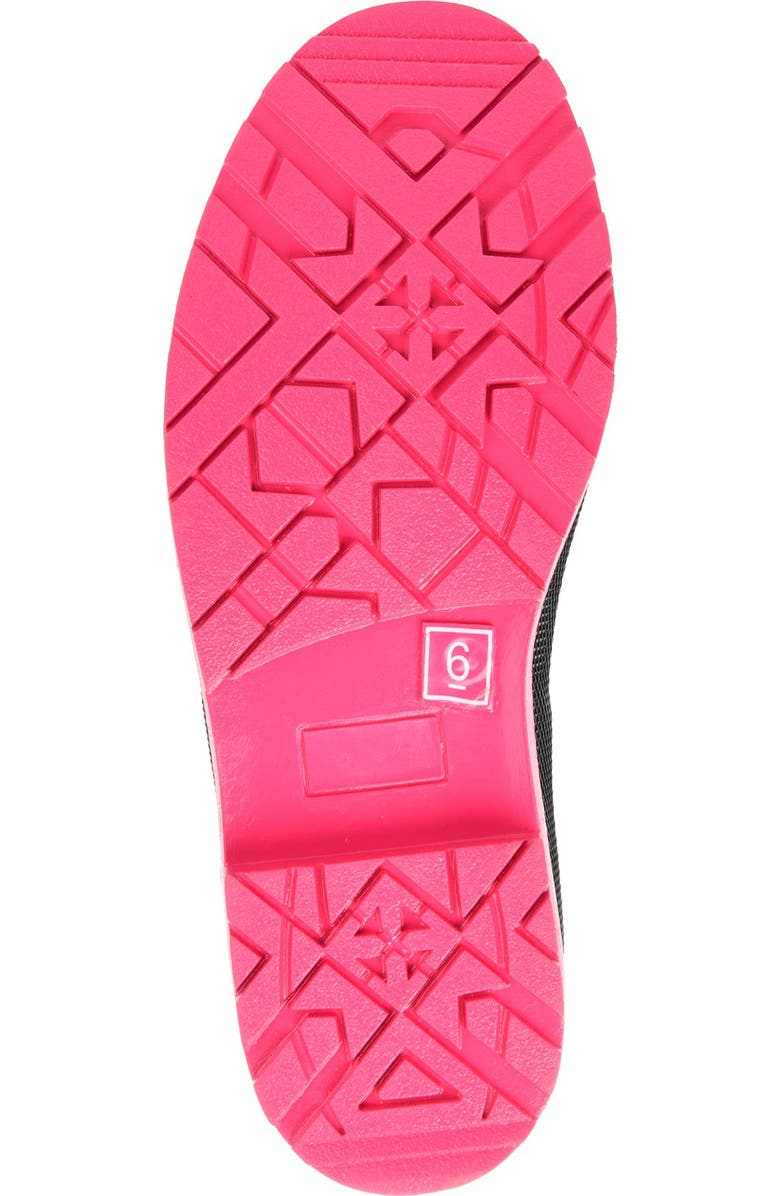 Journee Collection Tekoa Rain Boot, Alternate, color, Black