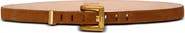 Balmain Anthem suede leather belt
