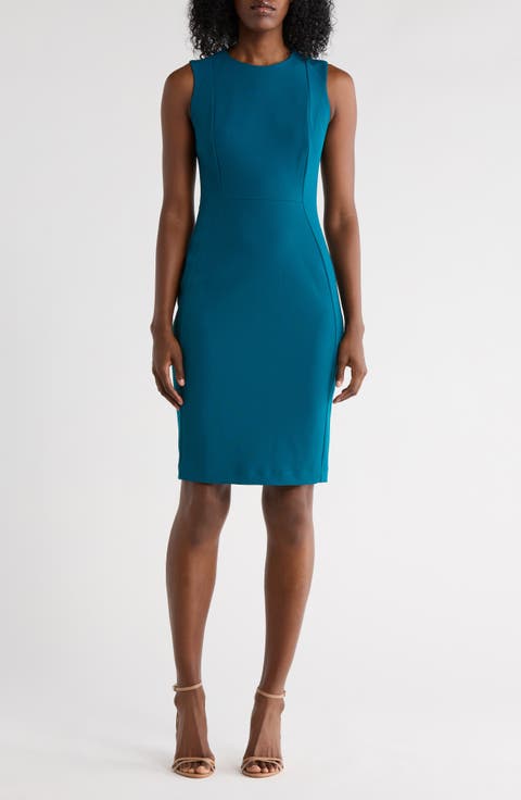 Sleeveless Sheath Dress