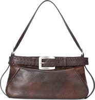 STAUD Brooklyn Leather Shoulder Bag