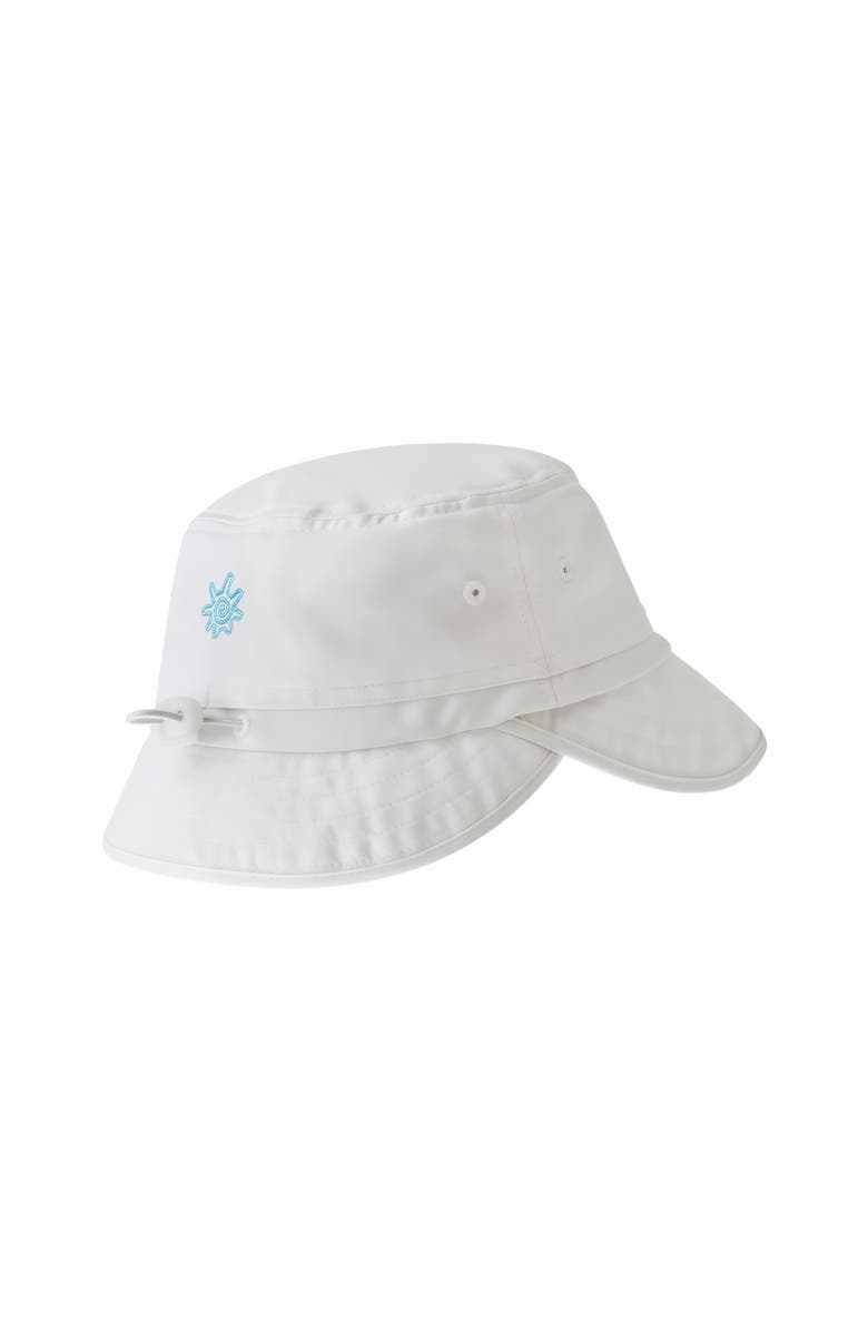 UV Skinz Adjustable Flap Hat, Alternate, color, White