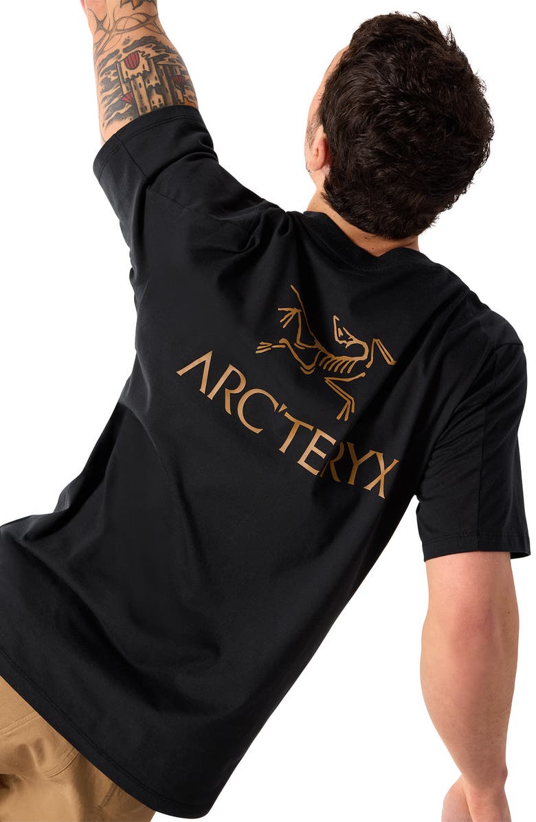 Arc'teryx Kragg Bird Worm Cotton Graphic T-Shirt, Alternate, color, 24K Black