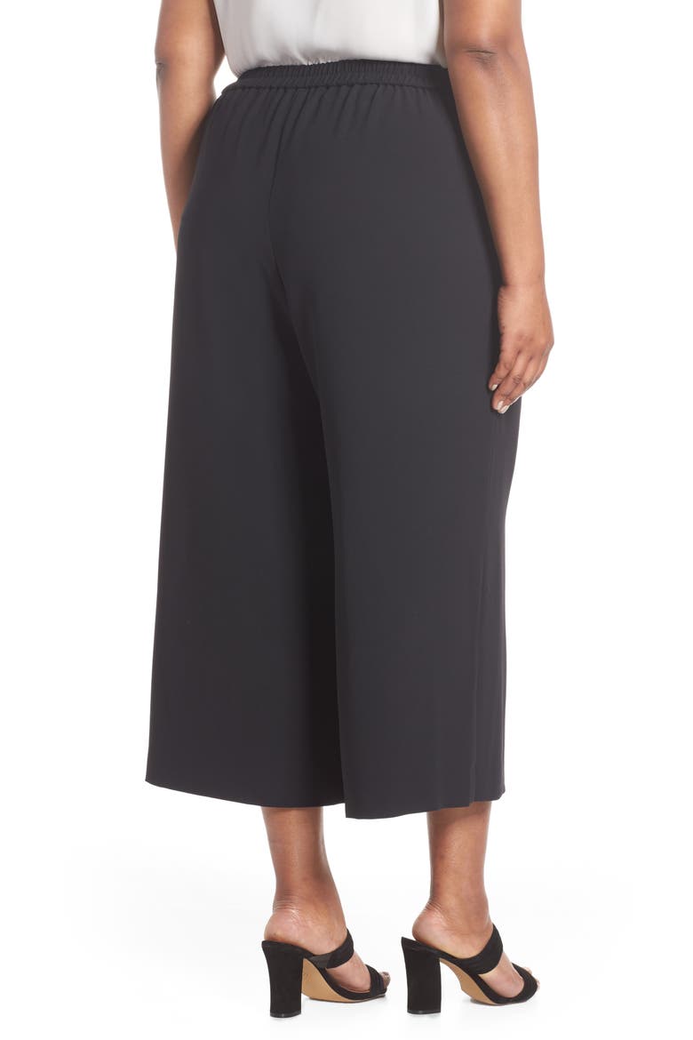 Fluid Culottes, Alternate, color, BLACK
