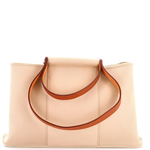 Cabag Elan Toile and Leather 39