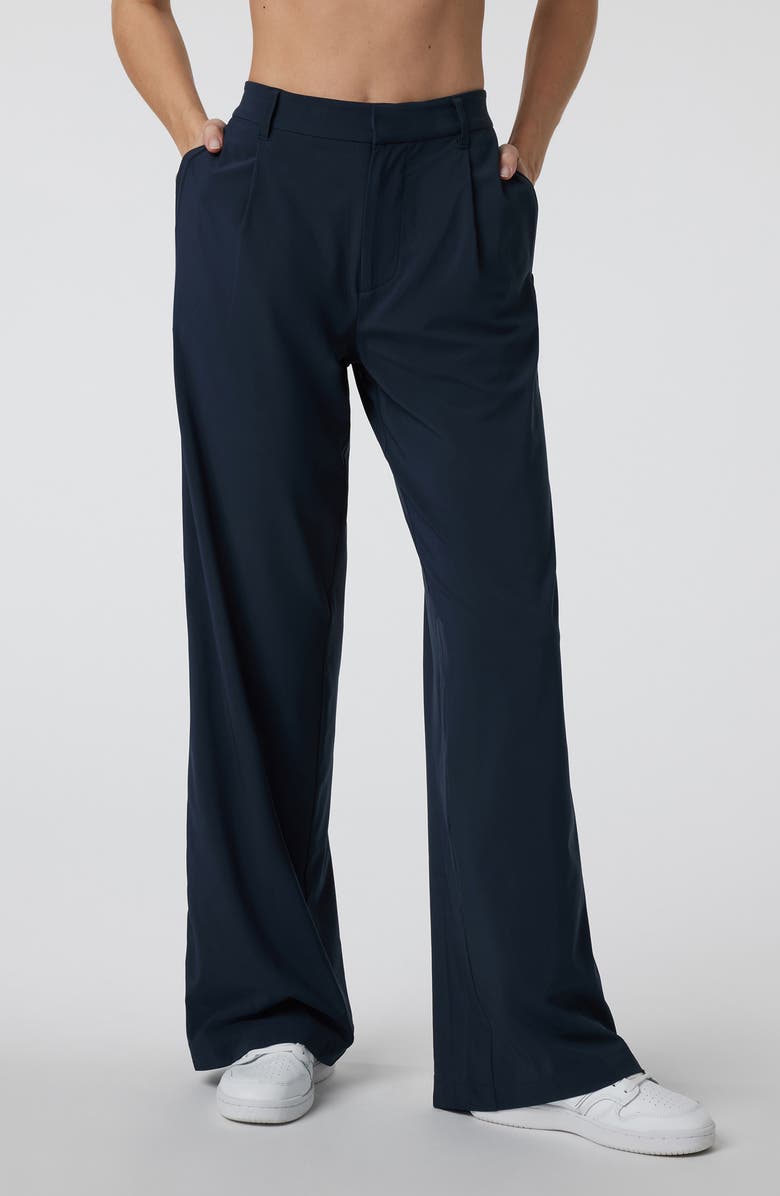 Vuori Villa Trousers, Main, color, Ink
