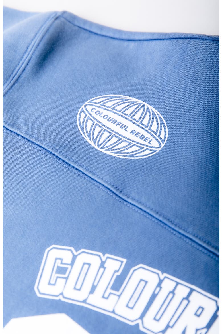 CR 33 Washed Baseball Sweat, Alternate, color, Blue
