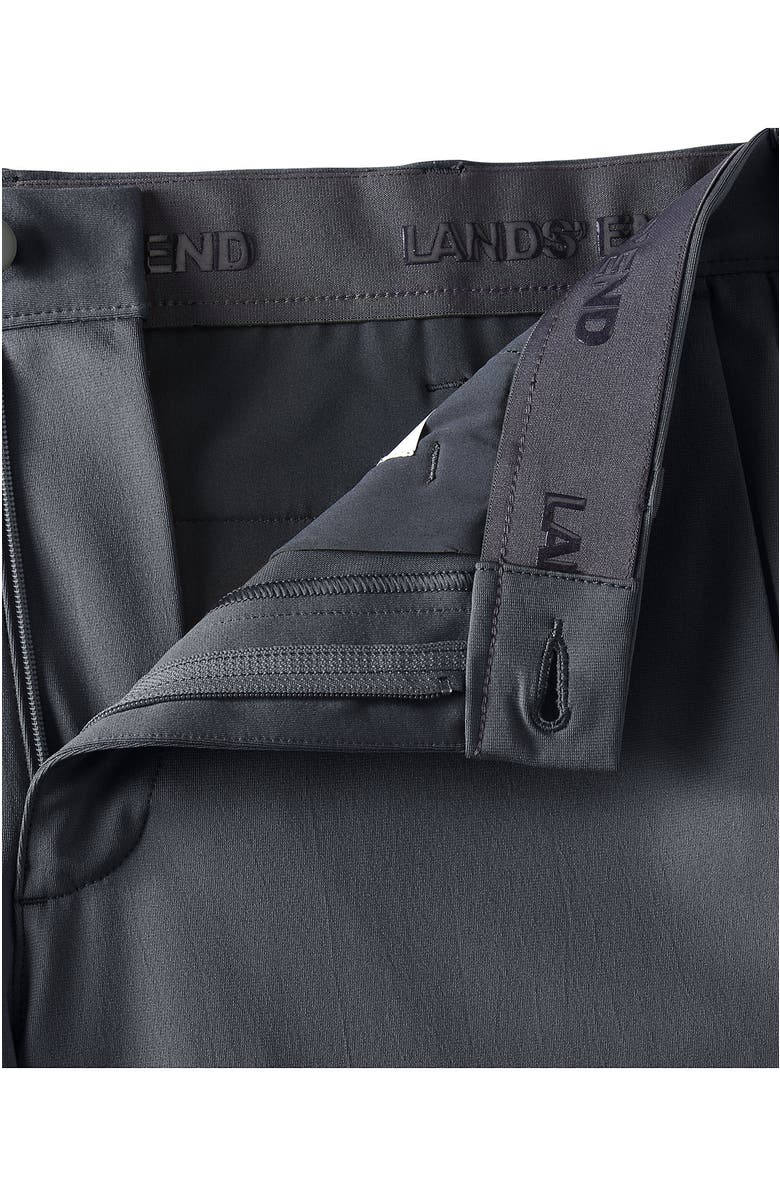 Lands
 End Traditional Fit 9" Flex Performance Golf Shorts, Alternate, color, Charcoal