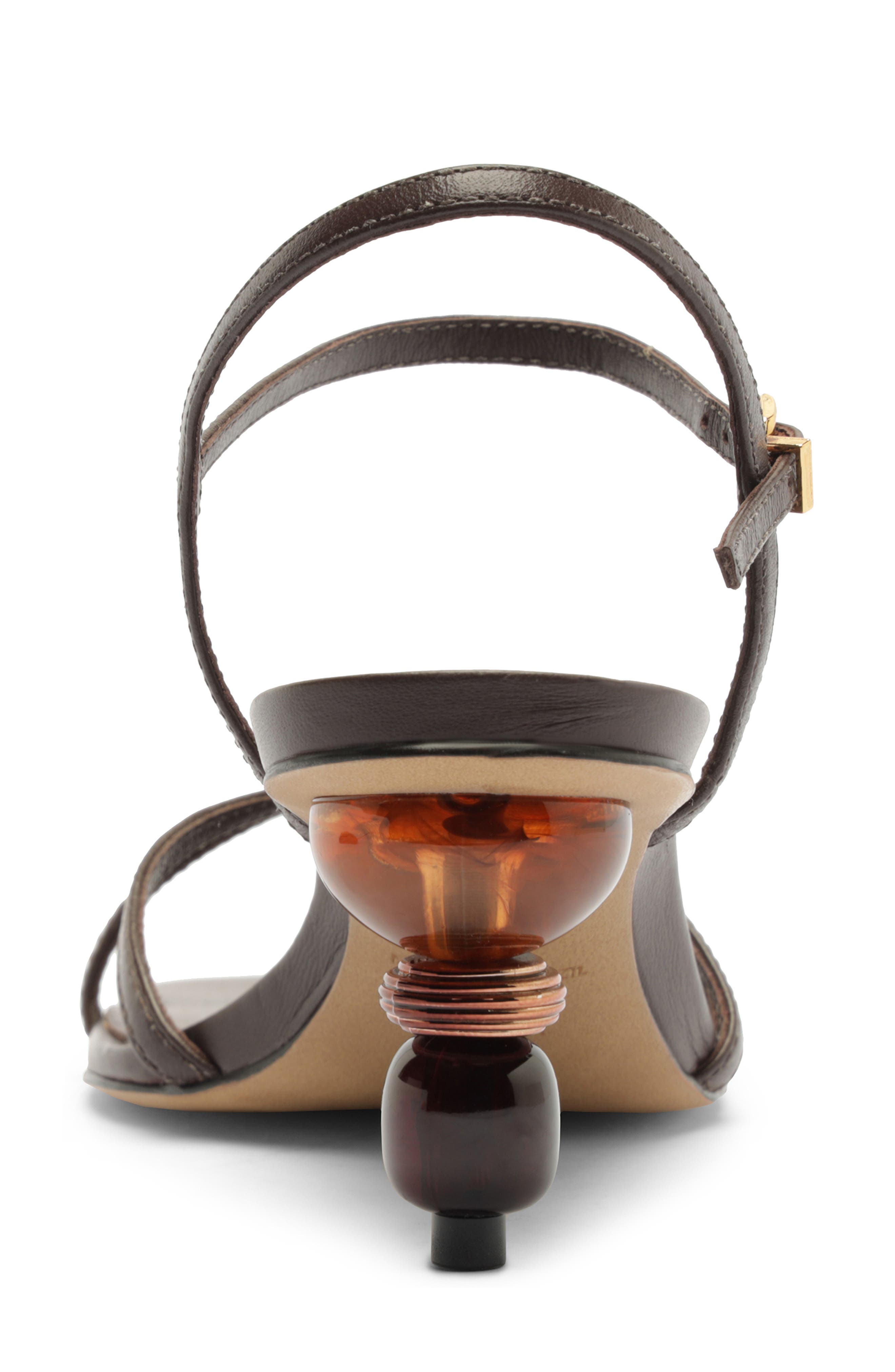 Arezzo Birdie Sandal, Alternate, color, Grape Brown