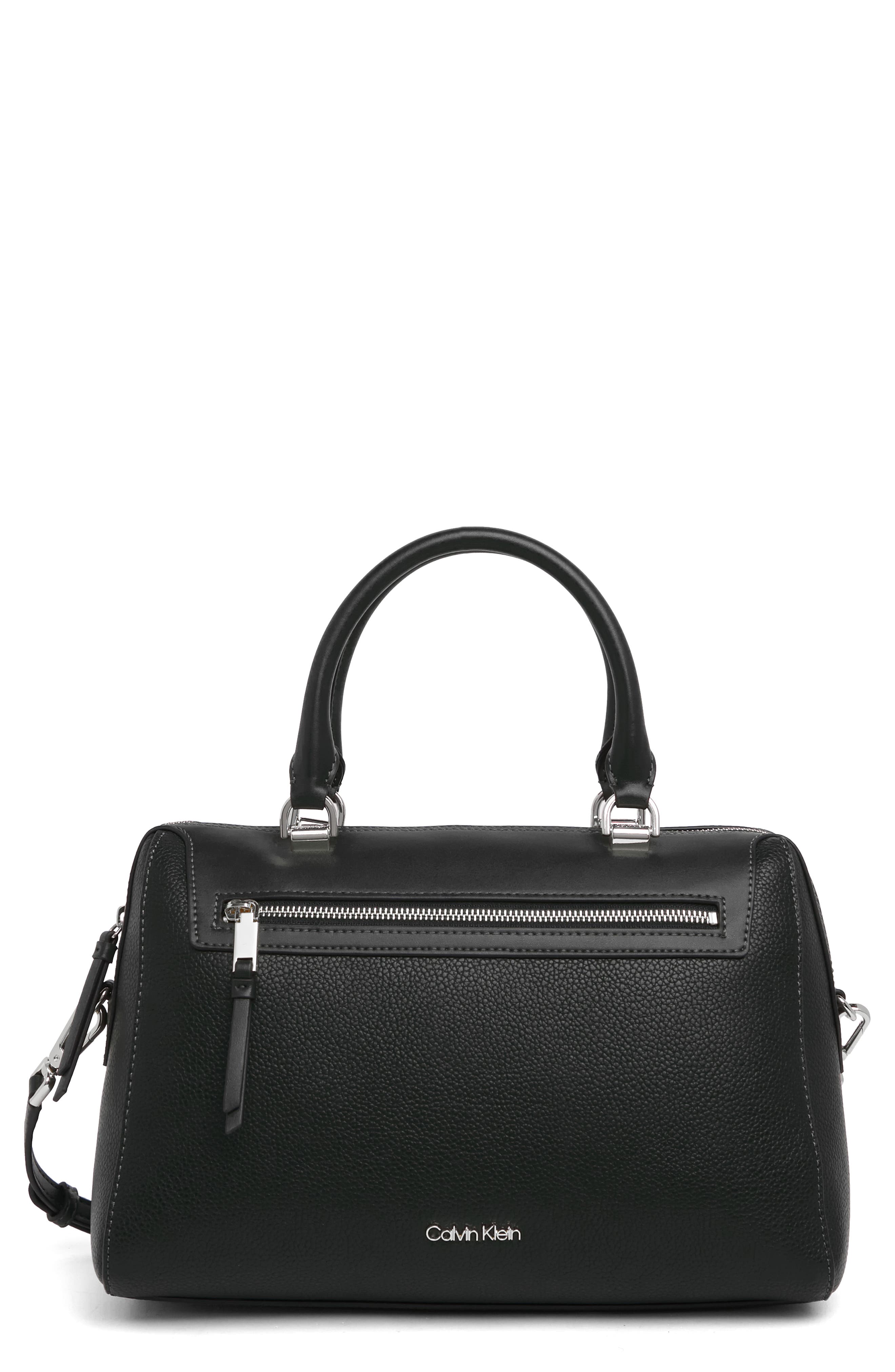 Calvin Klein Opal Satchel, Main, color, 