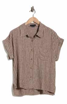 Sanctuary Cali Linen Blend Shirt