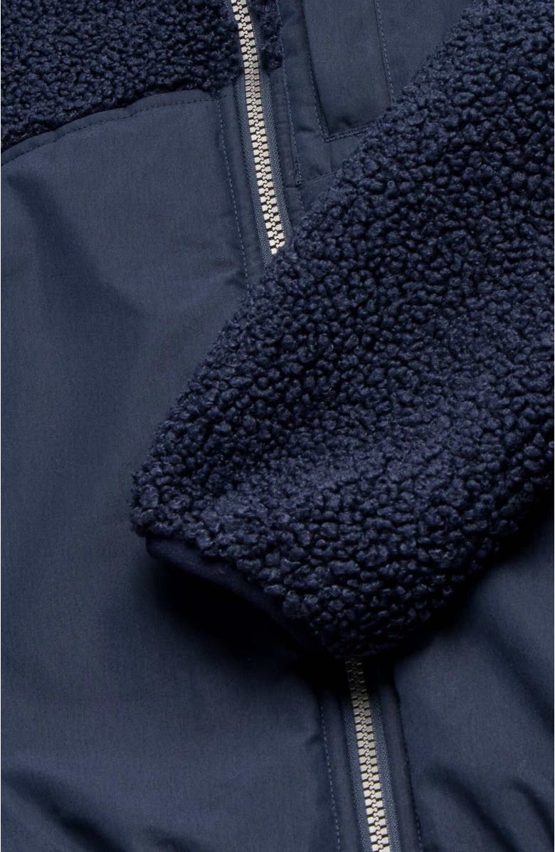 Surfside Supply Co. Steve Fleece Jacket, Alternate, color, Navy Blazer