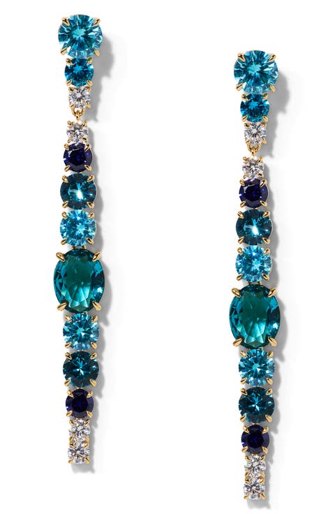 Stellar Linear Drop Earrings