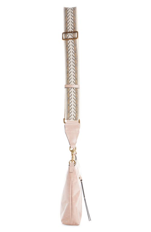 Isabel Marant Nessah Leather Crossbody Bag In Pink