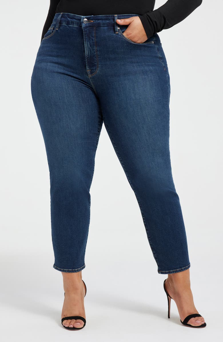 Good Classic Ankle Straight Leg Jeans