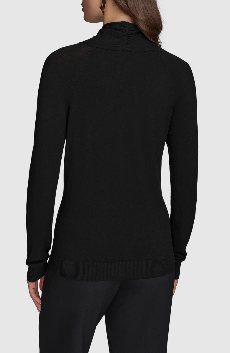 Donna Karan New York Cutout Sweater, Alternate, color, 