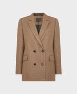 Really Wild Clothing Chelsea Double-Breasted Wool Jacket