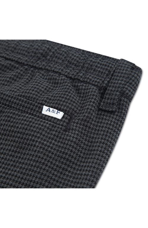 Abercrombie Kids Kids' Loose Stretch Twill Drawstring Pants In Black