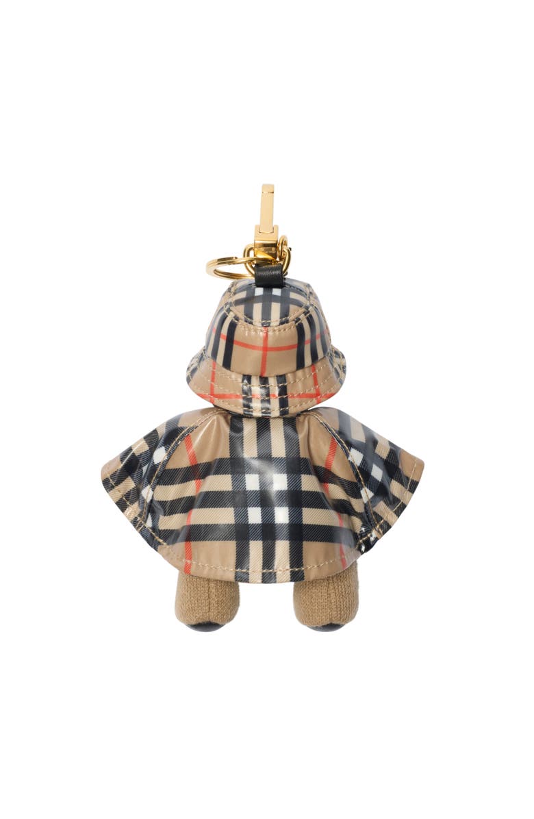 Burberry Thomas Bear Charm, Alternate, color, Sand Beige