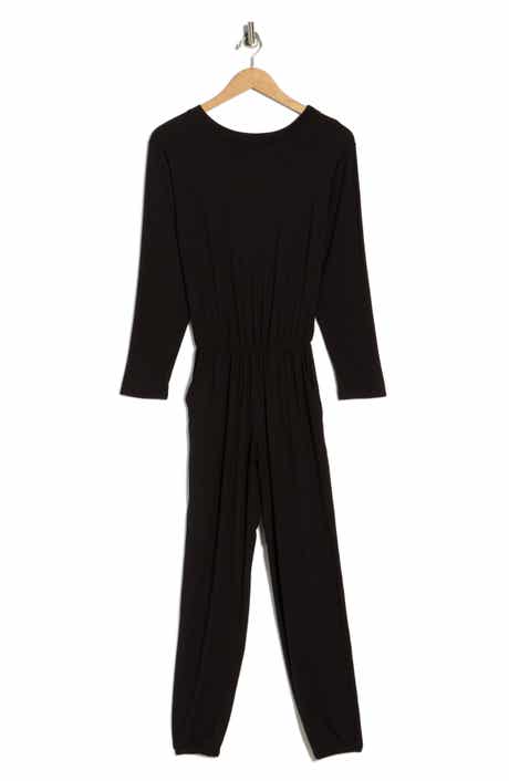 GO COUTURE Long Sleeve Jumpsuit