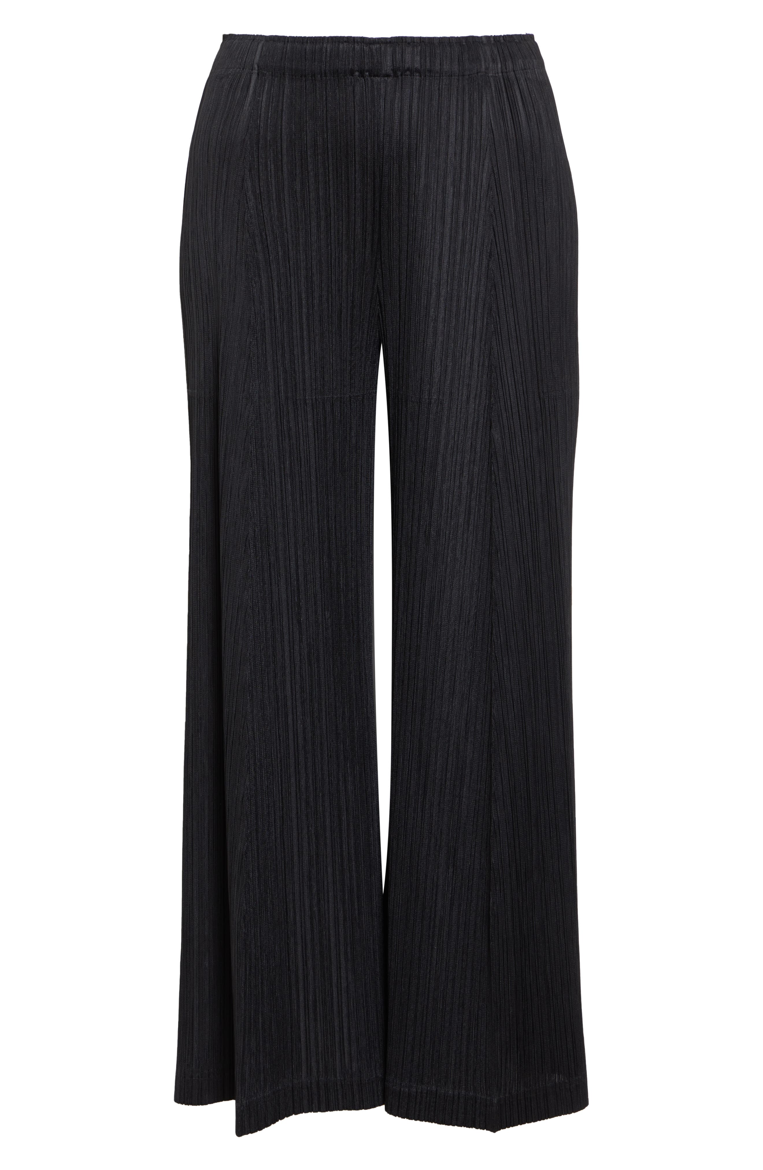 Thicker Bottoms 1 Pleated Crop Wide Leg Pants (Women) | Nordstrom