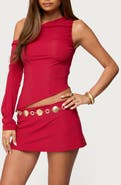 EDIKTED Lucretia Asymmetric One-Shoulder Top