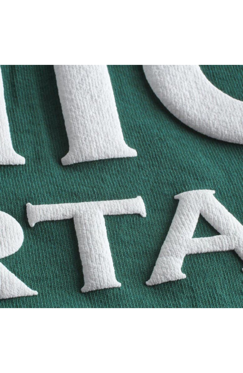 SPIRIT JERSEY Women's Green Michigan State Spartans Ombre Long Sleeve Dip-Dyed Spirit Jersey, Alternate, color, Green