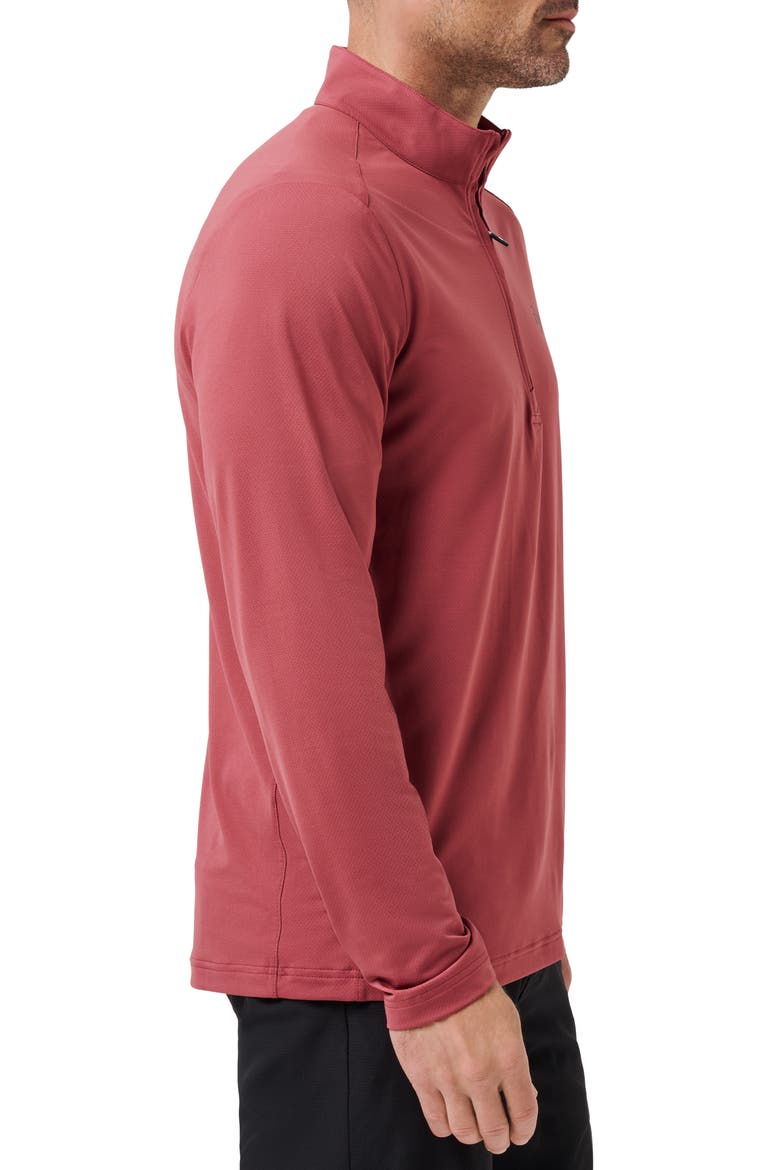 Heater Pro Quarter Zip Pullover, Alternate, color, ROAN ROUGE