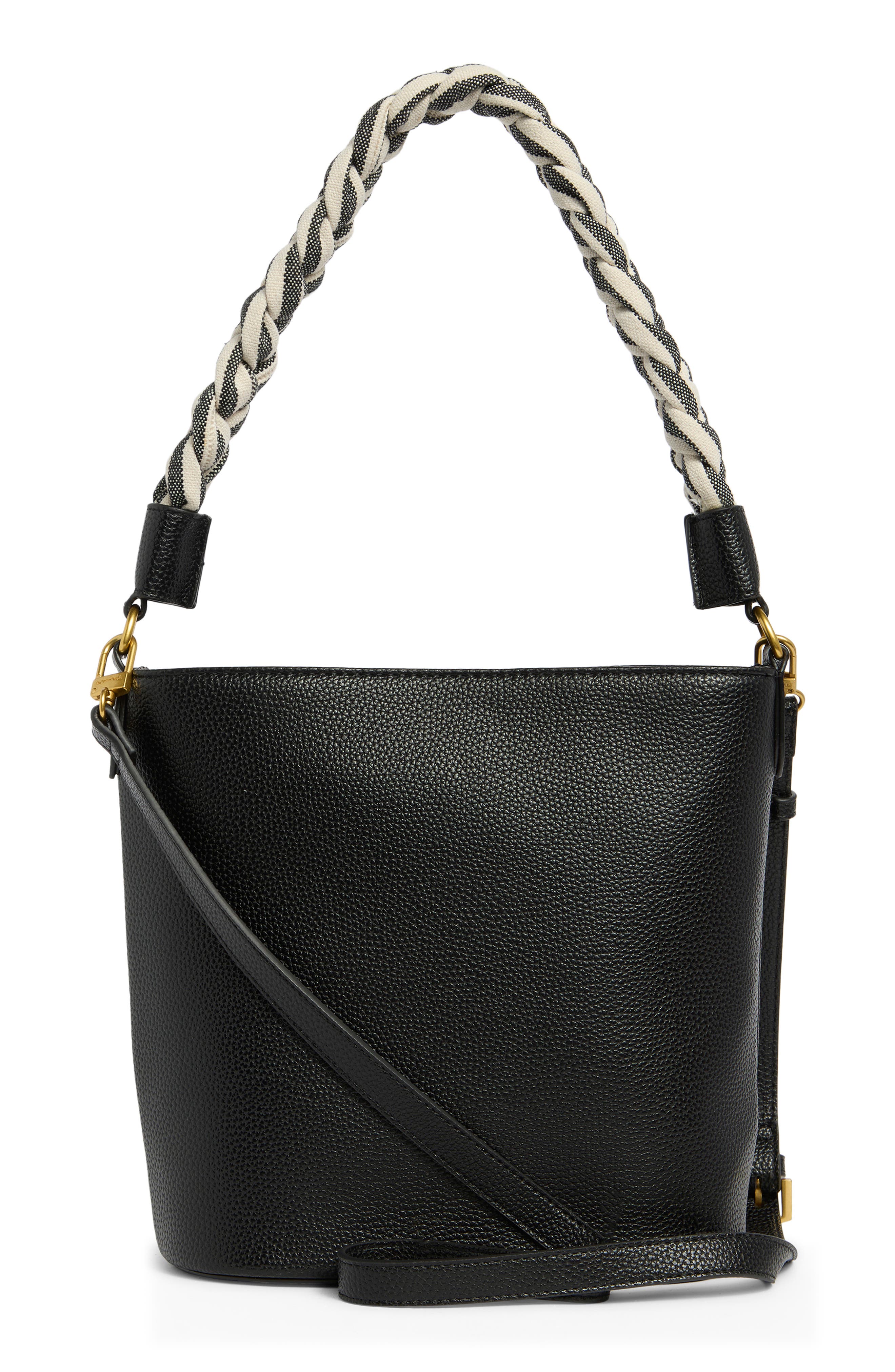 T Tahari Clayton Shoulder Bag, Alternate, color, Black