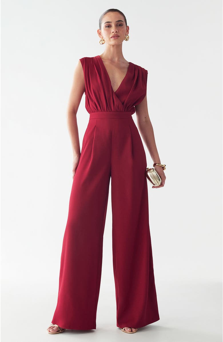 BWLDR Elan Jumpsuit, Main, color, Chili Pepper
