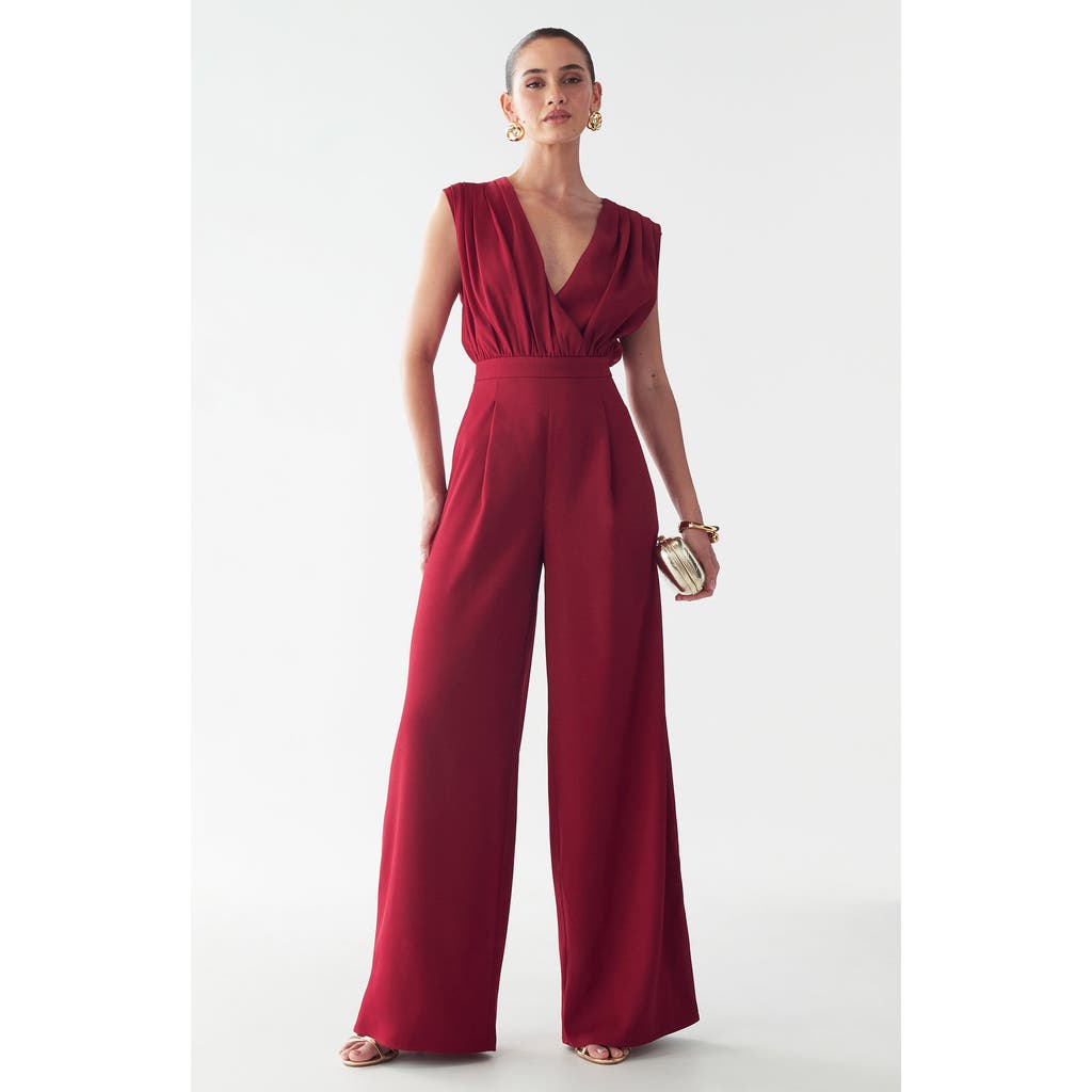 Bwldr Elan Jumpsuit In Red