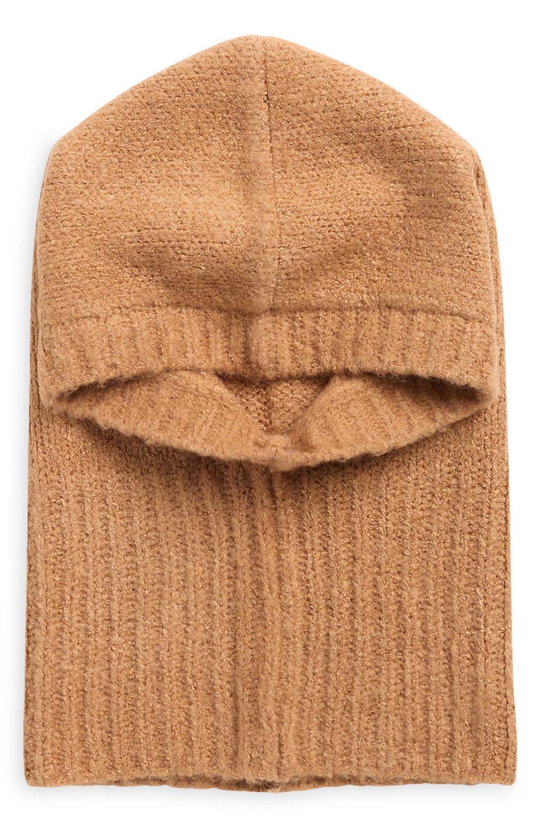 AREA STARS Knit Snood, Main, color, Camel