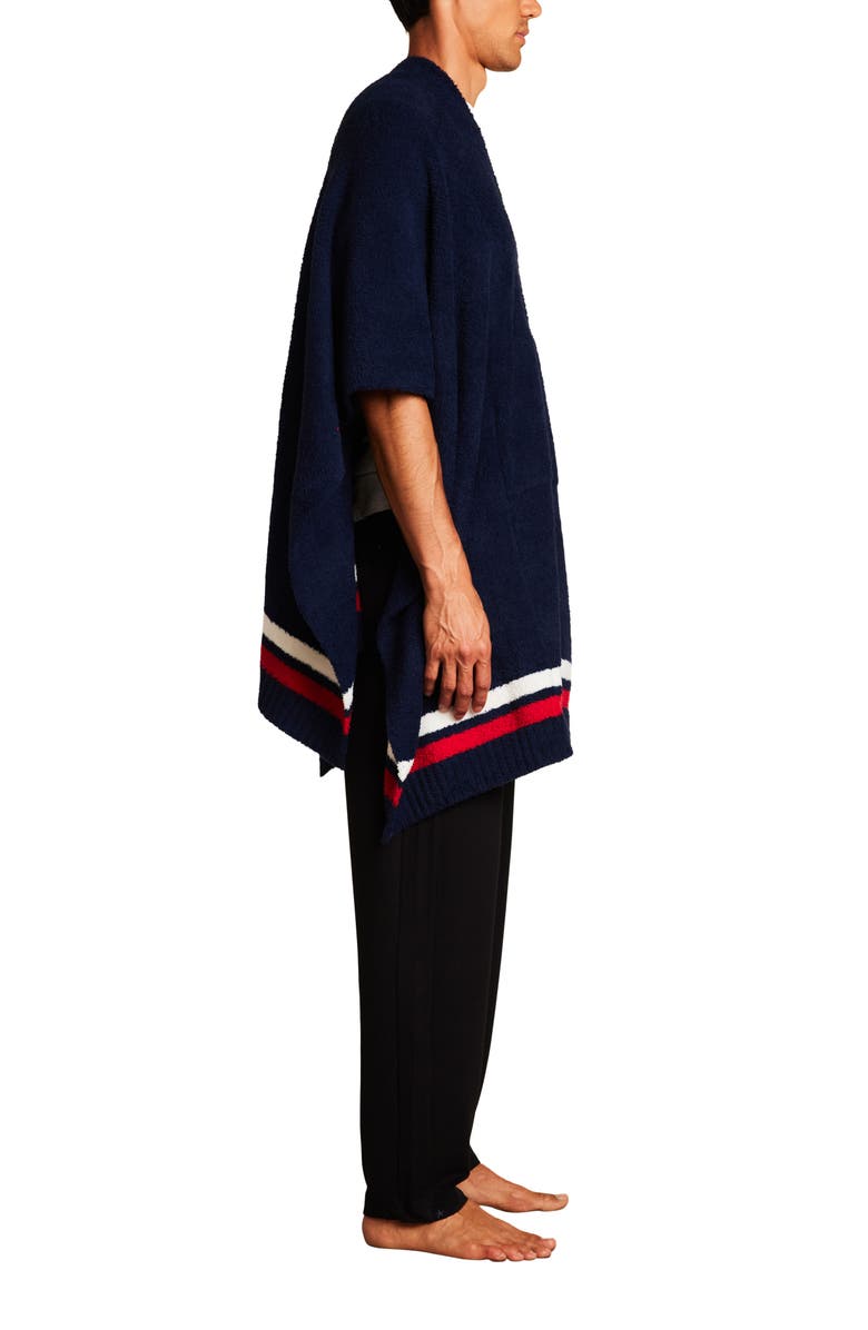 Barefoot Dreams<sup>®</sup> CozyChic<sup>®</sup> Atlanta Braves Everything Poncho, Alternate, color, Braves Multi