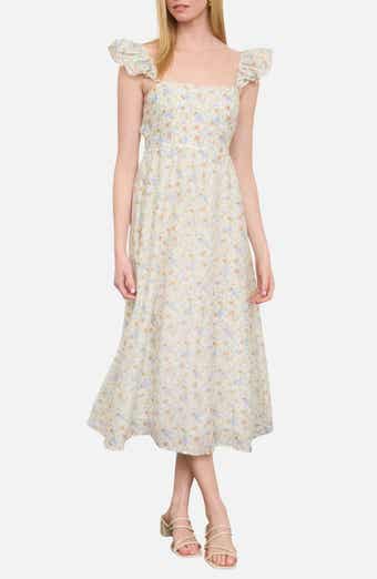 Floral Print Midi Dress