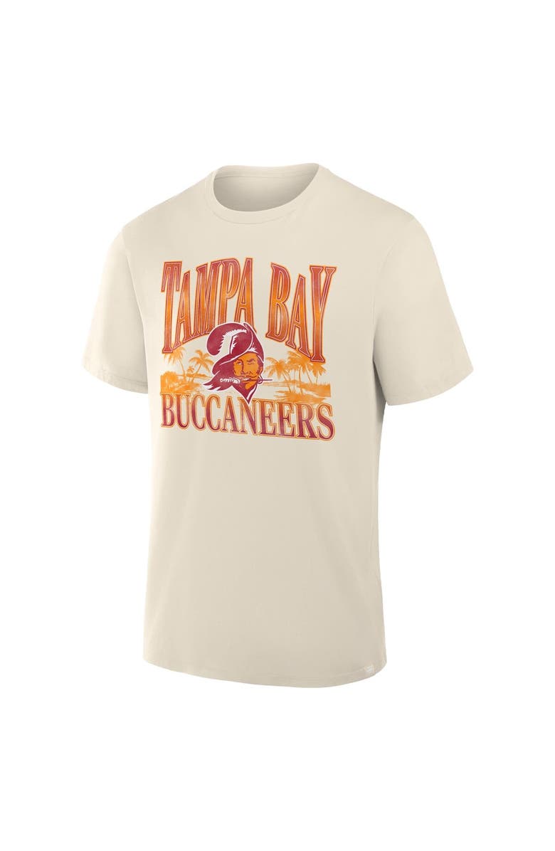FANATICS Men's Fanatics Cream Tampa Bay Buccaneers Team Archives T-Shirt, Alternate, color, Cream