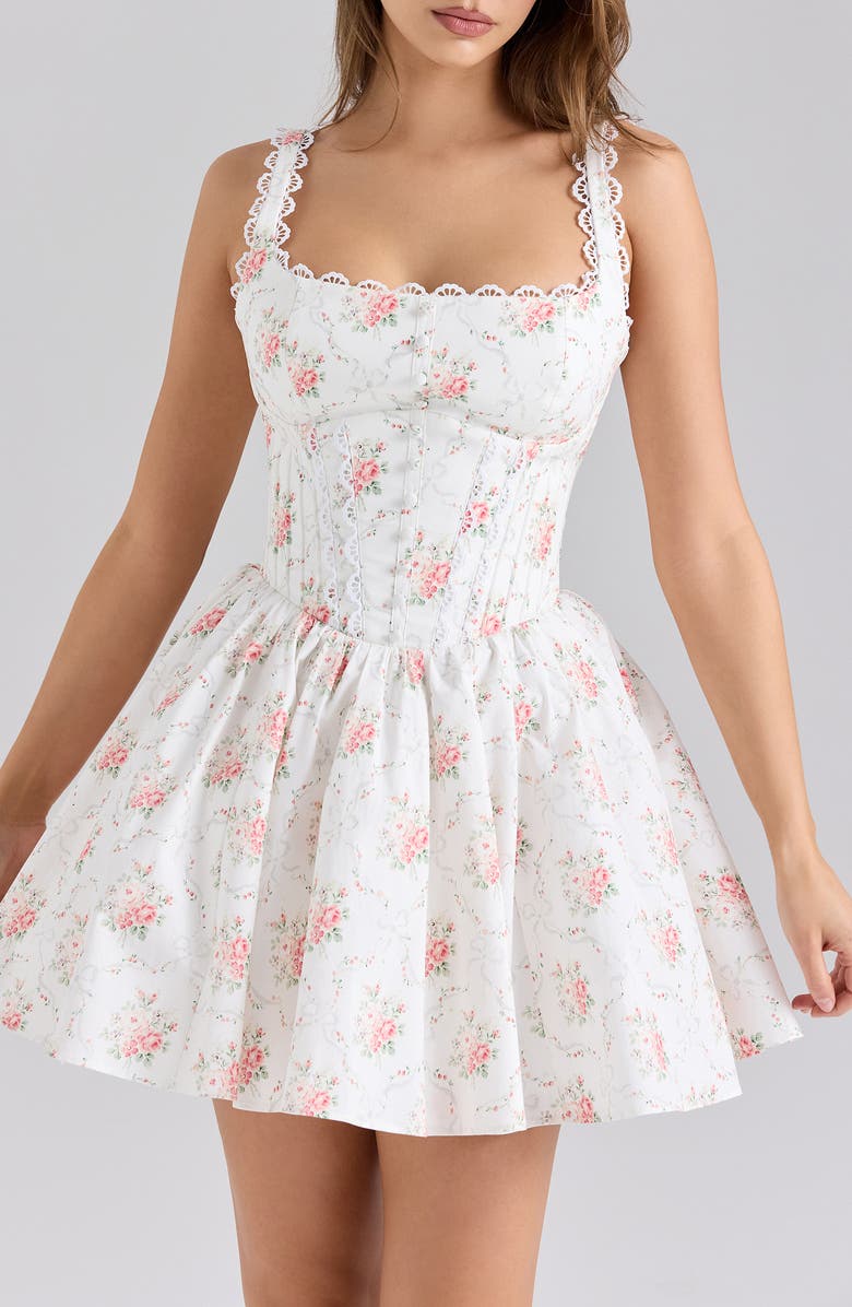 Sade Floral Print Minidress