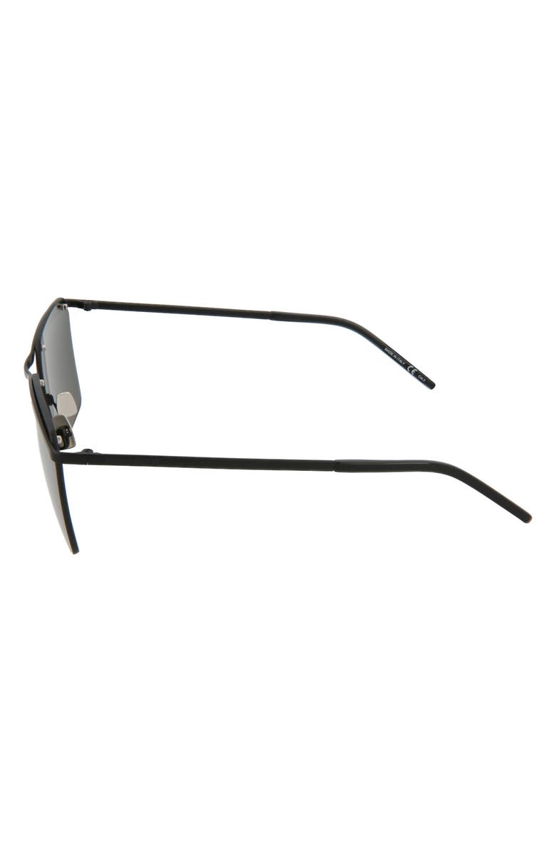 Saint Laurent 60mm Square Sunglasses, Alternate, color,