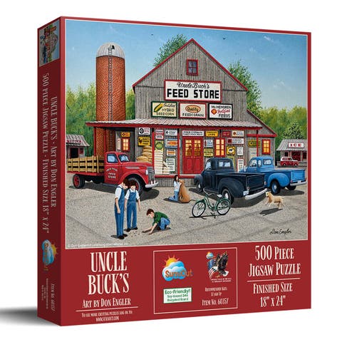 Uncle Buck's 500 piece Jigsaw Puzzle for Adults