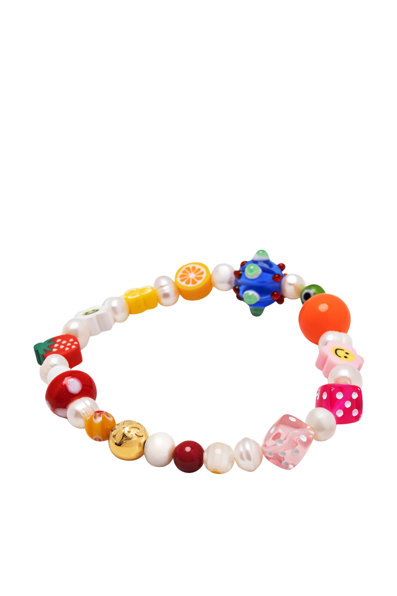 Berry Pearl Bracelet, Alternate, color, Multicolor